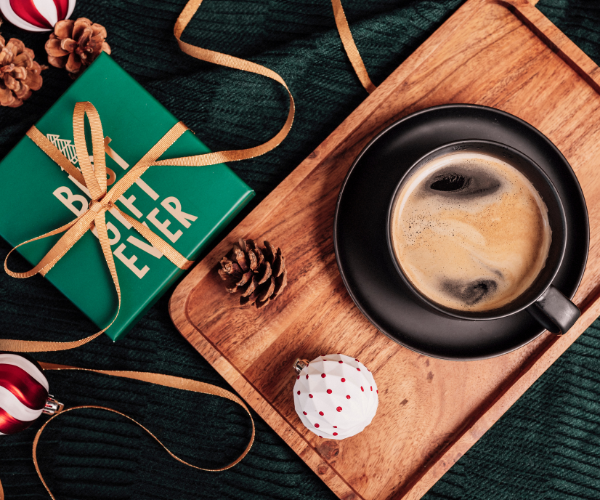 Gift coffee packaging